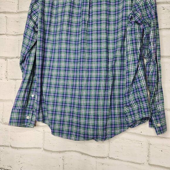 Vineyard Vines Slim Fit Whale Shirt Mens Large Long Sleeve Button Up Cotton - Picture 9 of 14